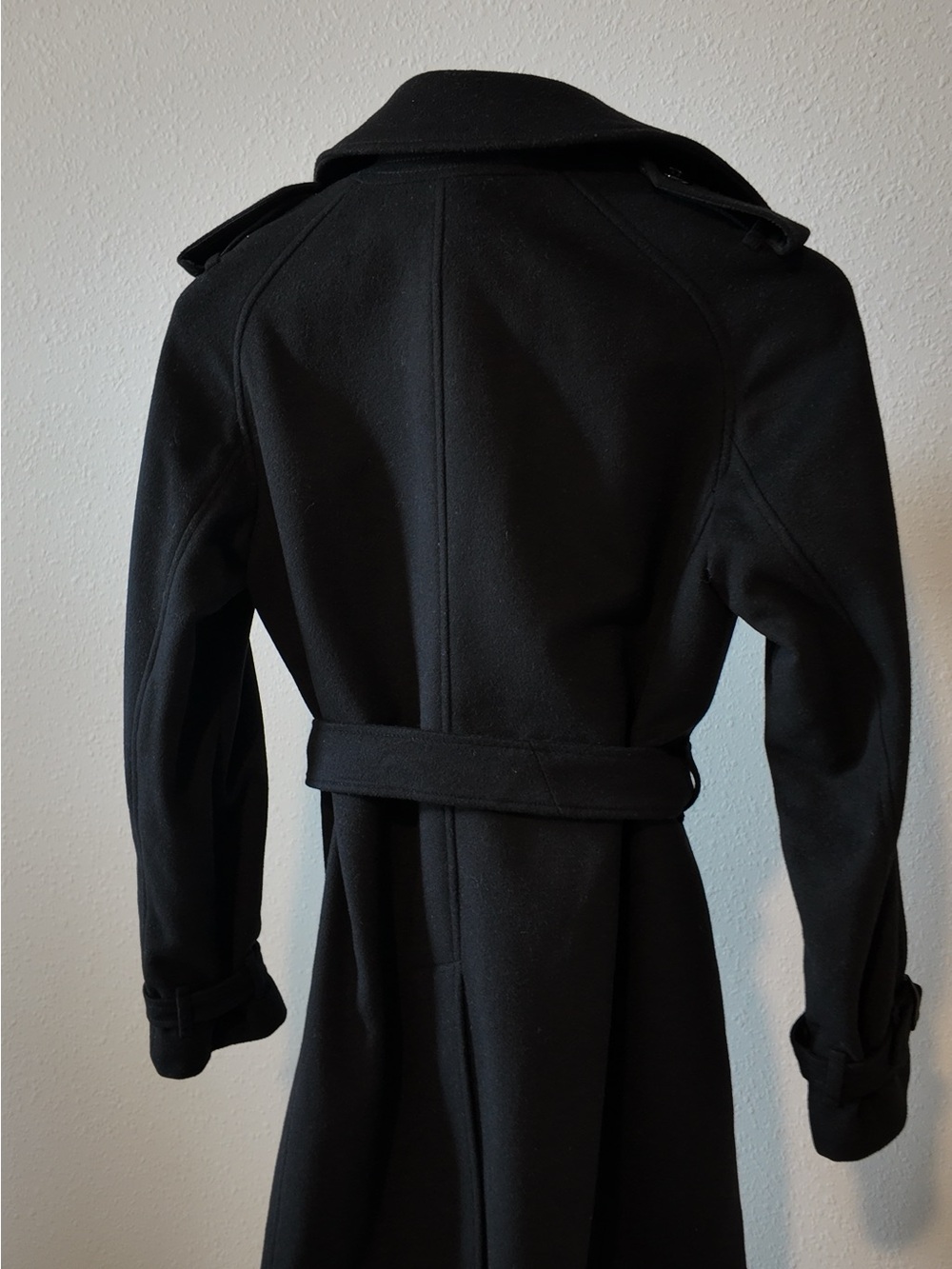 Burberry Black Double-Breasted Trench Coat - Picture 4 of 6